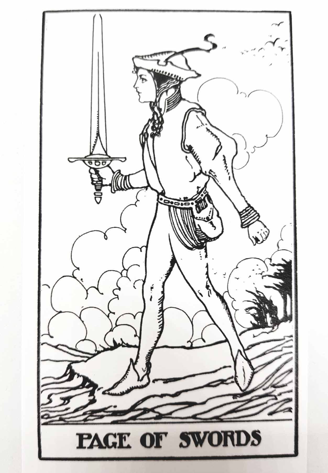 טארוט בוני האדיטום לצביעה עצמית Builders of the Adytum Tarot – תמונה 5