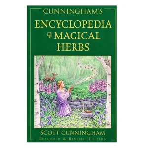 כריכת הספר Cunningham's Encyclopedia of Magical Herbs מאת Scott Cunningham