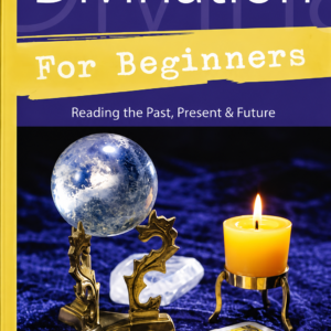 כריכת הספר Divination for Beginners מאת Scott Cunningham ללימוד שיטות חיזוי
