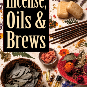 כריכת הספר The Complete Book of Incense, Oils & Brews מאת Scott Cunningham