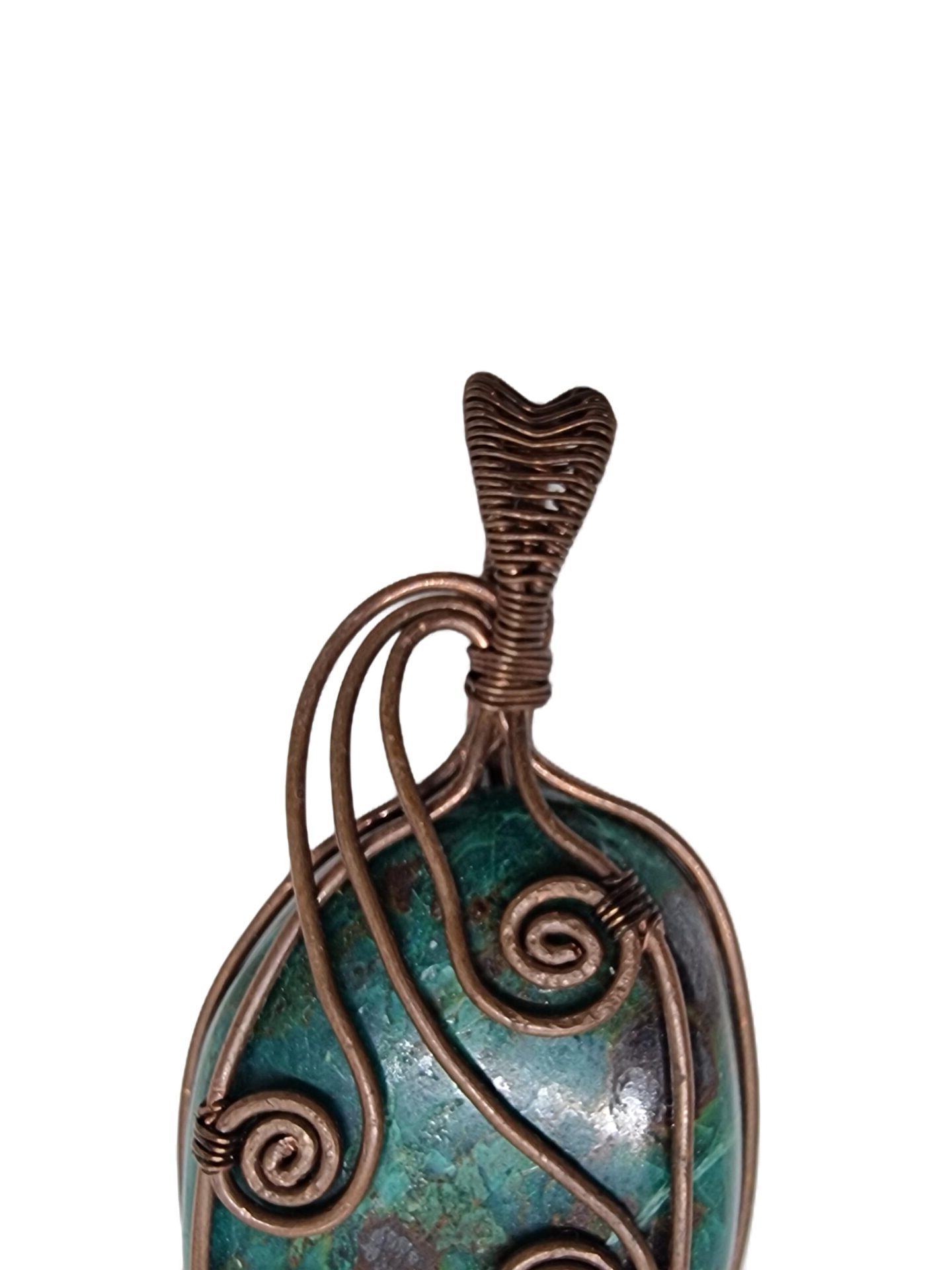 תליון קריסקולה במראה עתיק - עבודת יד – תמונה 3