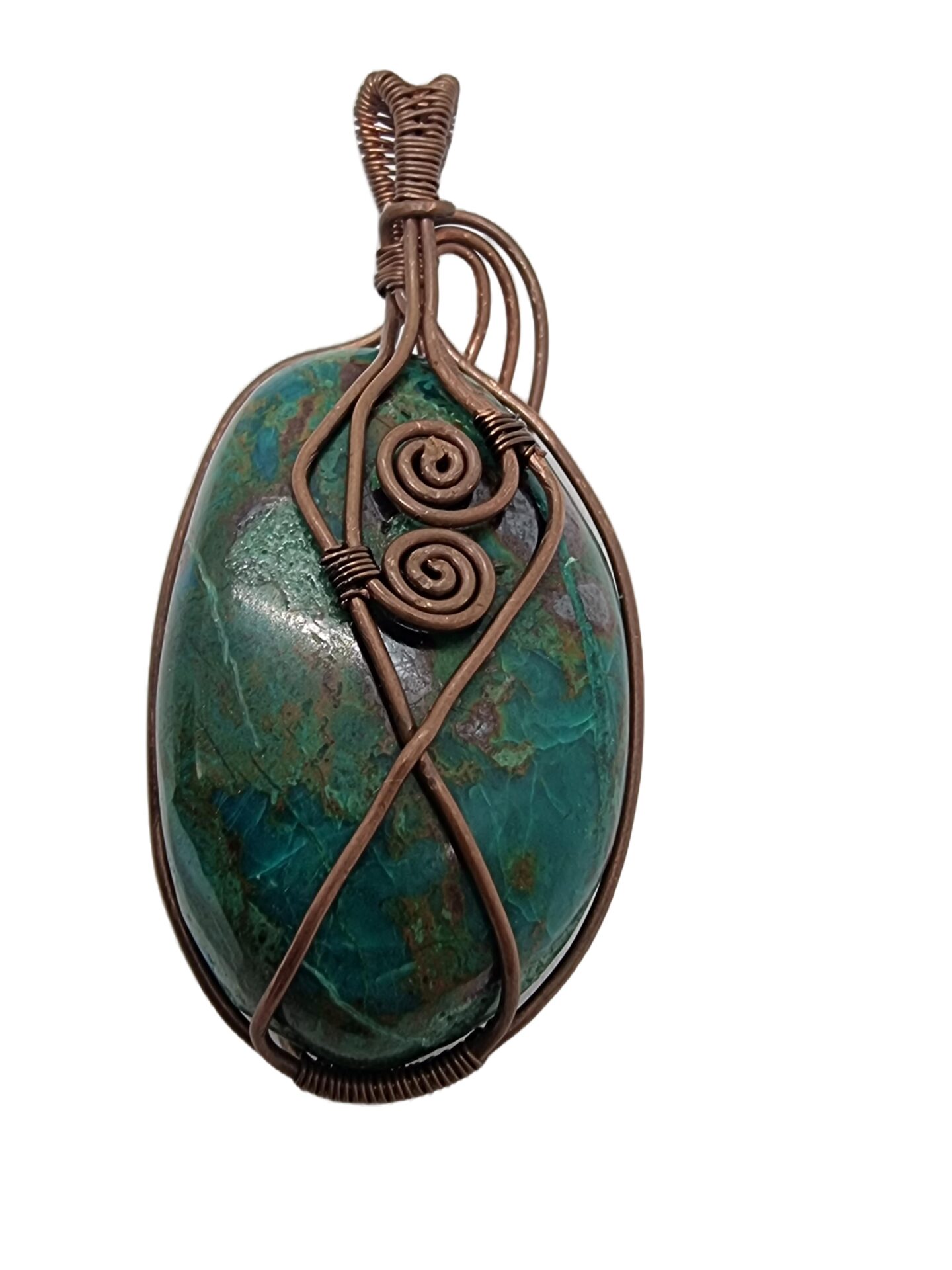 תליון קריסקולה במראה עתיק - עבודת יד – תמונה 4